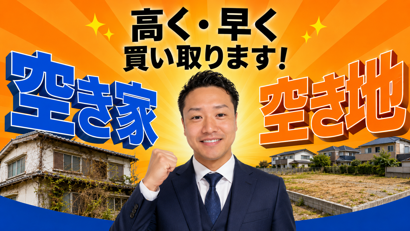 空き家・空き地のご相談 ○○市 担当 田邊